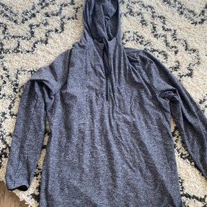 Lululemon Men's Quarter Zip Hooded Shirt